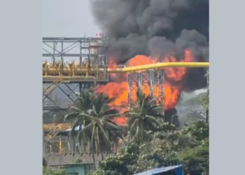 उरण येथील ओएनजीसी प्रकल्पामध्ये मोठा स्फोट!