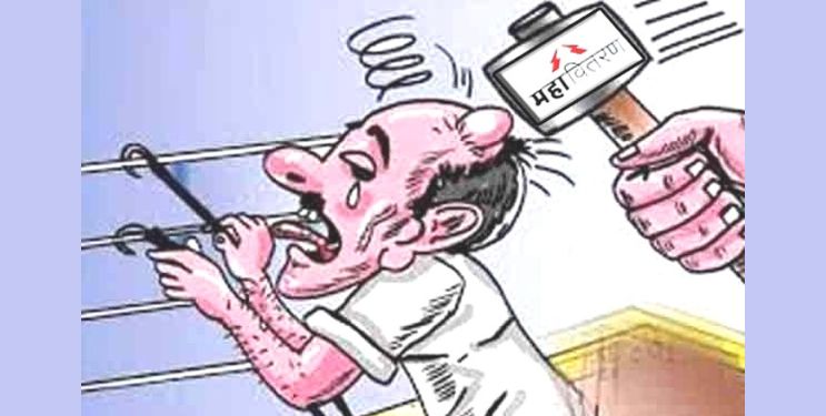 वीज चोरांना महावितरणचा दणका