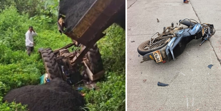 कर्जत तालुक्यात दोन भीषण अपघात; दोघांचा मृत्यू, एक जखमी