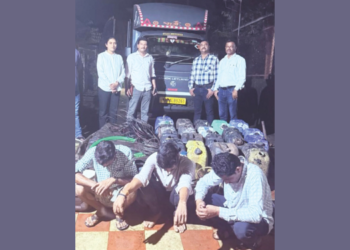 अवैध गावठी दारू अड्ड्यांवर छापा