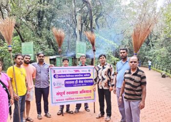 सेवा पंधरवड्यात स्वच्छतेवर भर
