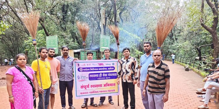 सेवा पंधरवड्यात स्वच्छतेवर भर