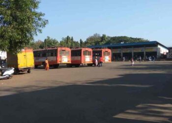 गुहागर एसटी डेपोचा गलथान कारभार