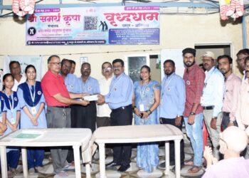 सहयोग पतसंस्थेचा दिपावलीनिमित्त सामाजिक उपक्रम