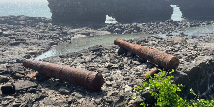 शिवरायांचा पद्मदुर्ग किल्ला दुर्लक्षित