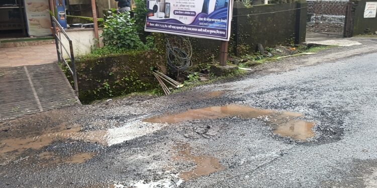 पाली शहरात पाण्याची गळती