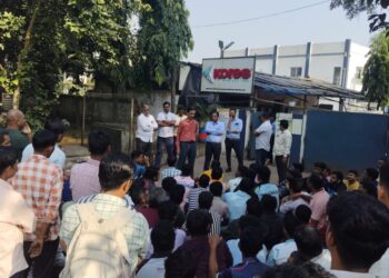 कंत्राटी कामगारांचा संताप उफाळला