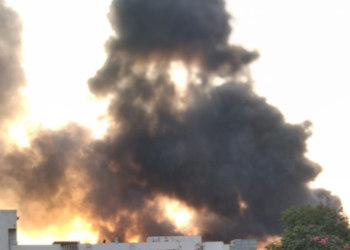 रबाळे एमआयडीसीमध्ये भीषण आग