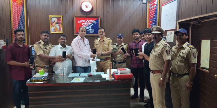 हरवलेले मोबाईल मूळ मालकांना परत