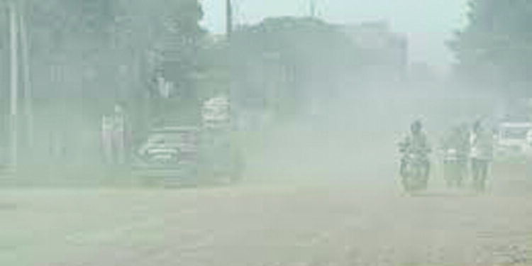 पालीत खड्ड्यांसह धुरळ्याची आतषबाजी