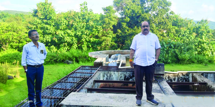 उमटे धरणाची अवस्था बिकट