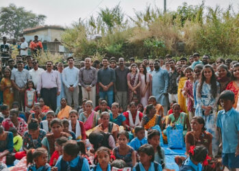 आदिवासी बांधवांसोबत दिवाळी पहाट