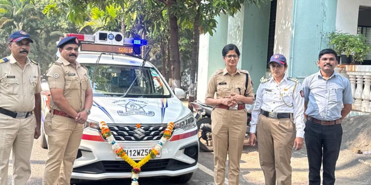 रायगड पोलिसांच्या ताफ्यात ‌‘स्पीड गन’