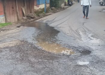 पाली शहरात पाणी गळती कायम