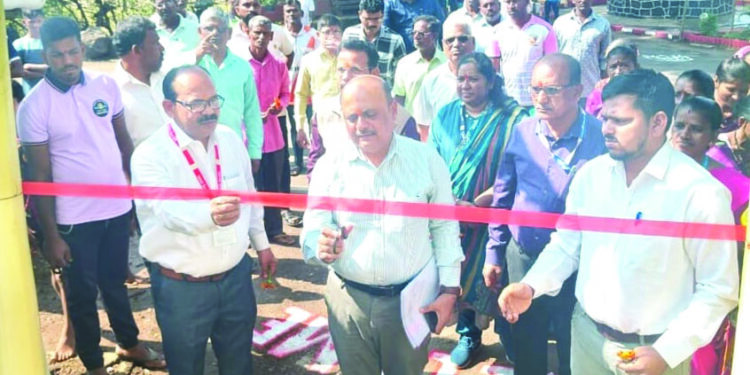 वाशी हवेली ग्रामपंचायतीला संत गाडगे महाराज समितीची भेट