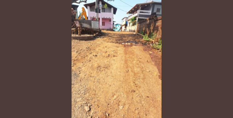 बोर्लीपंचतनमधील अंतर्गत रस्त्यांची दुरवस्था