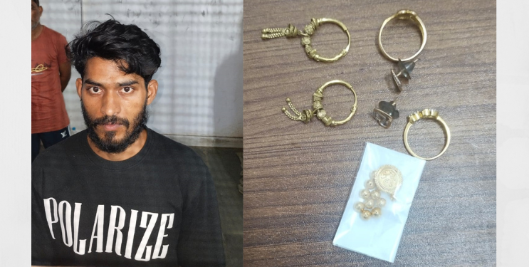 दागिने लंपास करणारे दोघे पोलिसांच्या ताब्यात