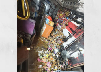 महाडमधील महालक्ष्मी बेकरीला आग