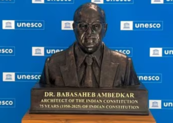 युनेस्कोच्या मुख्यालयात महामानवाच्या पुतळ्याचे अनावरण