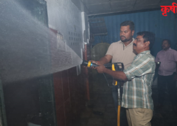 अलिबागमधील राधेश्याम सोसायटीमध्ये आग