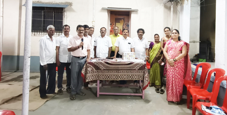 रांगोळी, किल्ले स्पर्धांचे बक्षीस वितरण