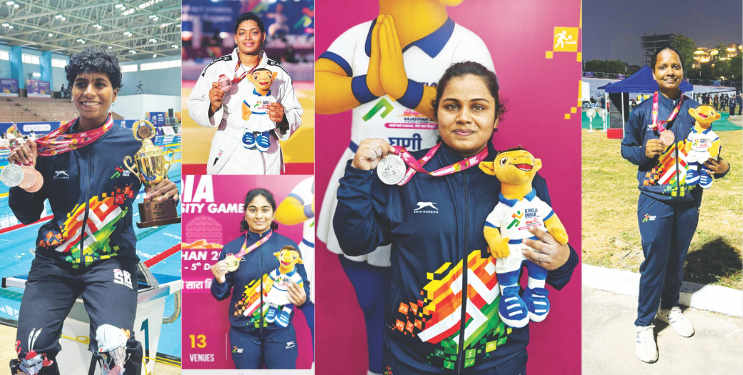 महाराष्ट्राच्या मुलींची दमदार कामगिरी