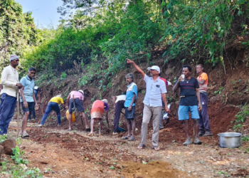 वडगाव-गुतीची वाडी रस्त्याची दुरवस्था