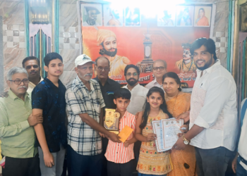 किल्ले स्पर्धेचे बक्षीस वितरण