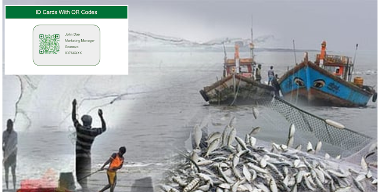 मच्छिमारांसाठी क्यूआर कोडचे ओळखपत्र