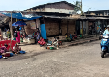 तळा बाजारपेठेत शुकशुकाट