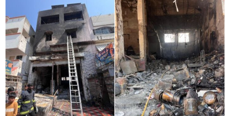 सांगलीत अग्नितांडव! एकाच कुटुंबातील चौघांचा होरपळून मृत्यू