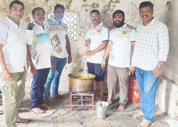 चौलनगरीत दत्त पौर्णिमा ग्रुपचा महाप्रसाद सोहळा