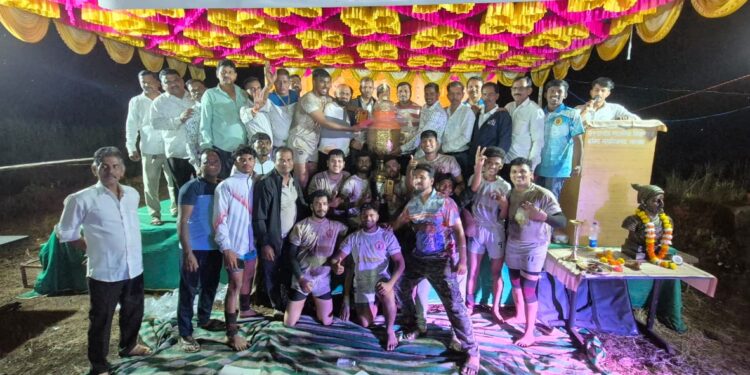 गोमाशी कबड्डी स्पर्धेत नागशेतची बाजी