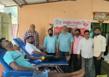 रक्तदान शिबिराला मोठा प्रतिसाद