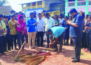 तळा ज्युनियर कॉलेजचे समाजसेवा शिबीर