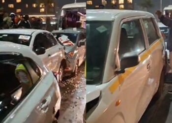 येरवडा येथील गोल्फ क्लब उड्डाणपुलावर भीषण अपघात