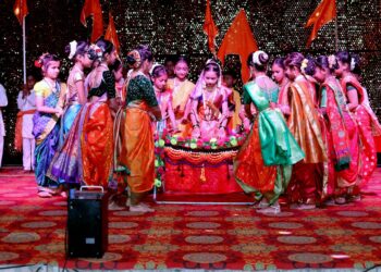 नागांव शाळेचे स्नेहसंमेलन उत्साहात