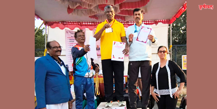 ॲथलेटिक्समध्ये घनश्याम मशिलकरांना दोन पदके