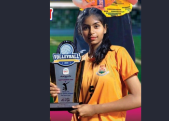 व्हॉलीबॉल स्पर्धेसाठी लक्ष्मीची निवड