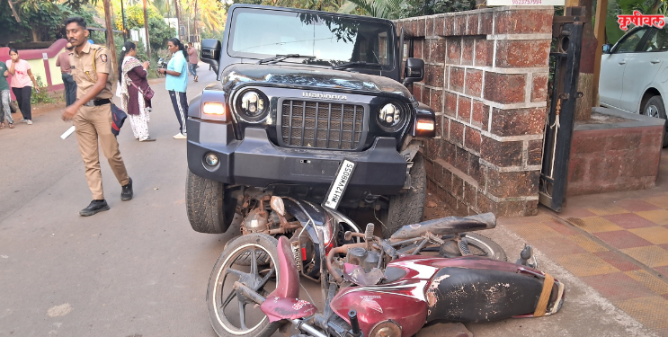 श्रीवर्धनमध्ये भीषण अपघात; तरुणाचा मृत्यू