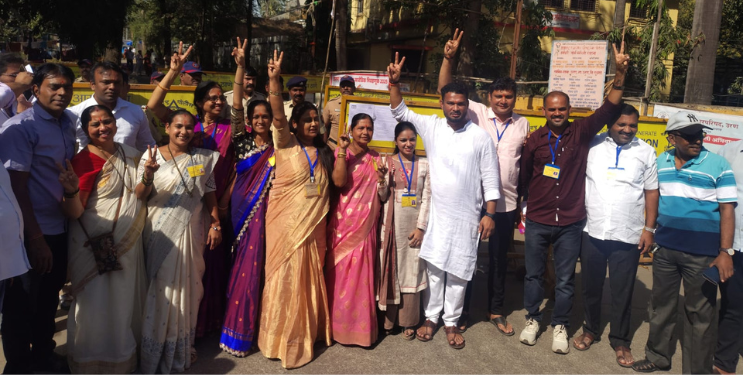 उरण नगराध्यक्षपदी महाविकास आघाडीच्या भावना घाणेकर