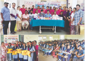 बोर्लीपंचतन येथे सामाजिक विविध उपक्रम