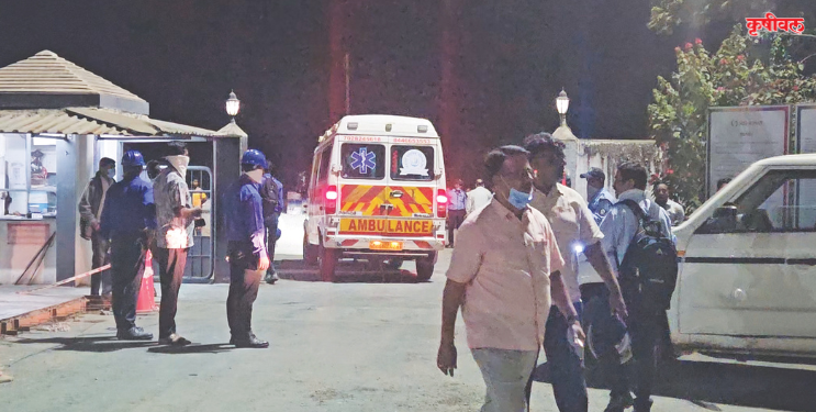 सुदर्शन कंपनीमध्ये वायुगळती; पाच कामगारांना बाधा