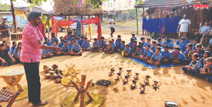 कर्जतमध्ये रंगला आदिवासी कला उत्सव