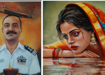 शौर्य रांगोळी ठरली लक्षवेधी