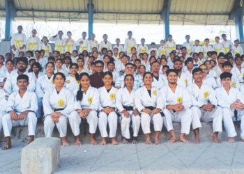 पेण येथे कराटे बेल्ट परीक्षा संपन्न