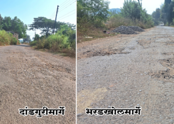 दांडगुरी-बोर्लीपंचतन मार्गाला डांबरीकरणाची प्रतिक्षा