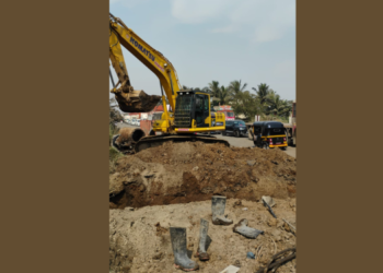 जुना खोपटा पुलाच्या कामाला सुरुवात