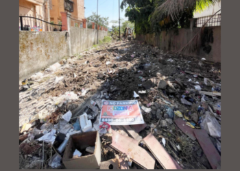 शेकाप कार्याध्यक्ष गौरव पोरवालाकडून कामोठे स्वच्छ