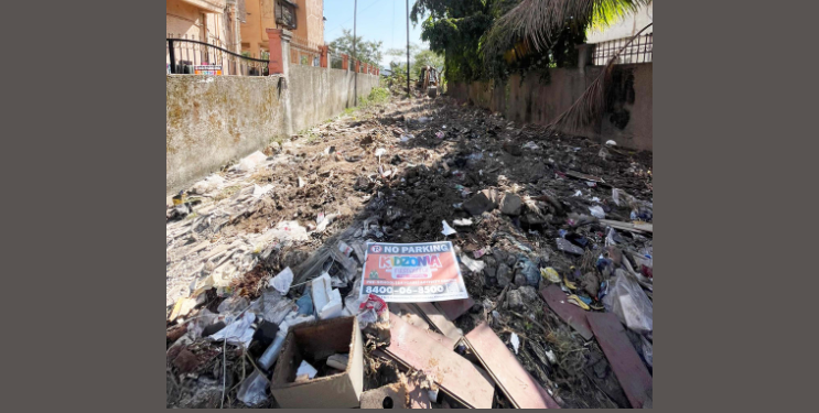 शेकाप कार्याध्यक्ष गौरव पोरवालाकडून कामोठे स्वच्छ